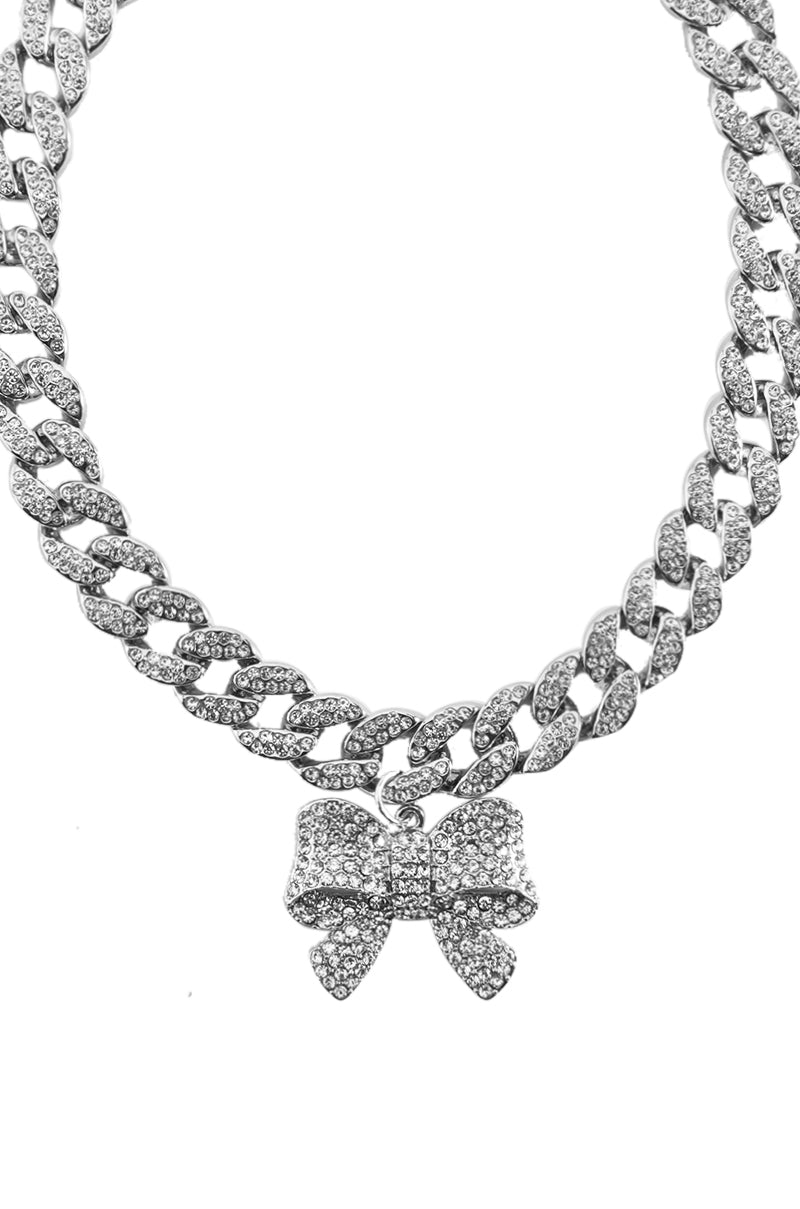 Back View Bows Make Everything Better Necklace