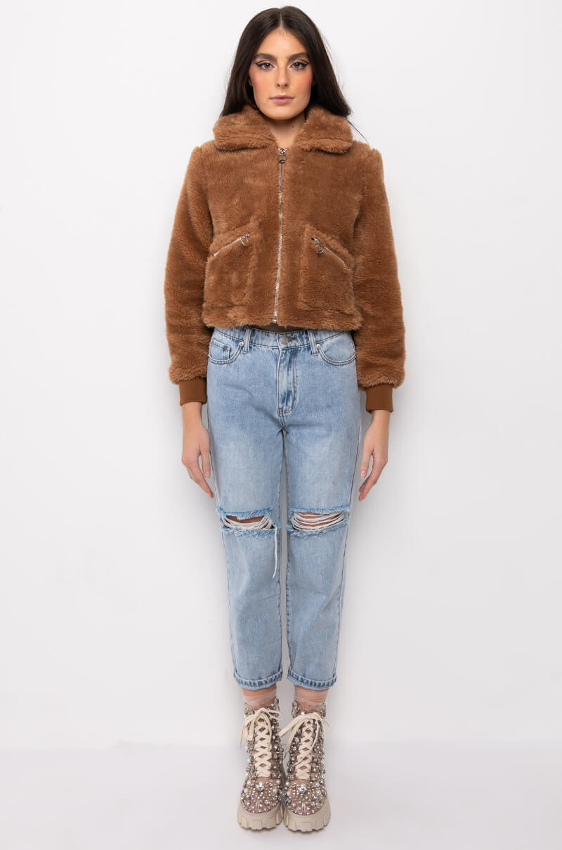 Extra View Boxum Teddy Bomber Jacket