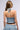 Full View Break Up With Your Girlfriend Denim Halter Neck Corset