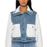 Front View Bridgehampton With It Denim Rib Jacket