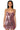 Front View Briella Sequin Spaghetti Strap Mini Dress