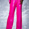 Front View Bright Bright Pink Sequin Trouser