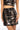 Side View Bronze Queen Sequin Mini Skirt