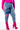 Back View Bubble Gum Skinny Jeans