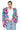 Side View Bubblegum Pop Pom Pom Cardigan