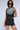 Front View Buckle Up Baby Faux Leather Corset Tank Top