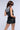 Back View Buckle Up Baby Faux Leather Corset Tank Top