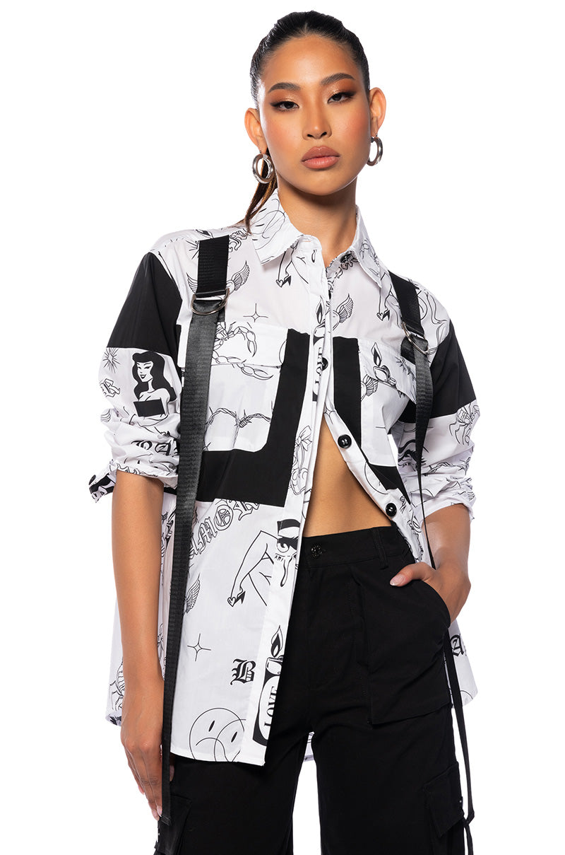 BUCKLE UP BUTTON UP view 0