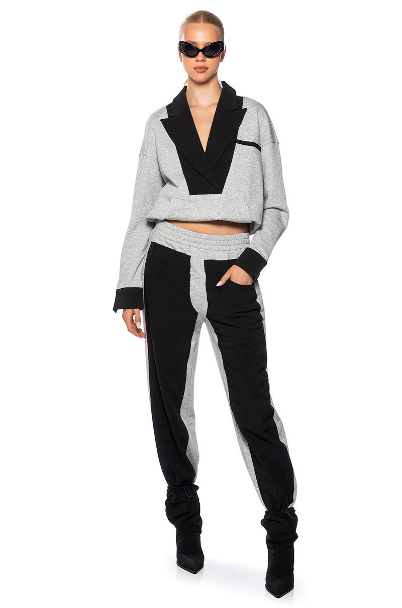 Back View Business Casual Jogger