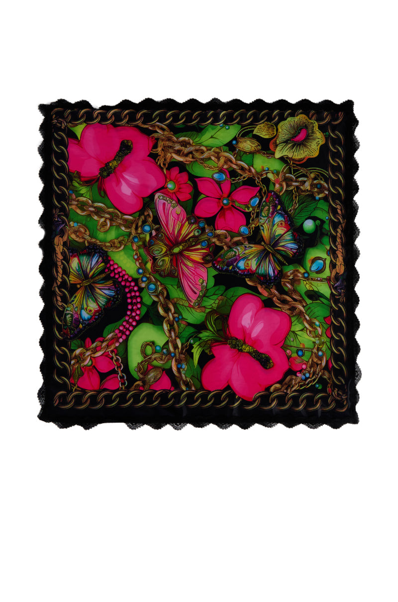 Side View Butterfly Baby Stretch Scarf 2