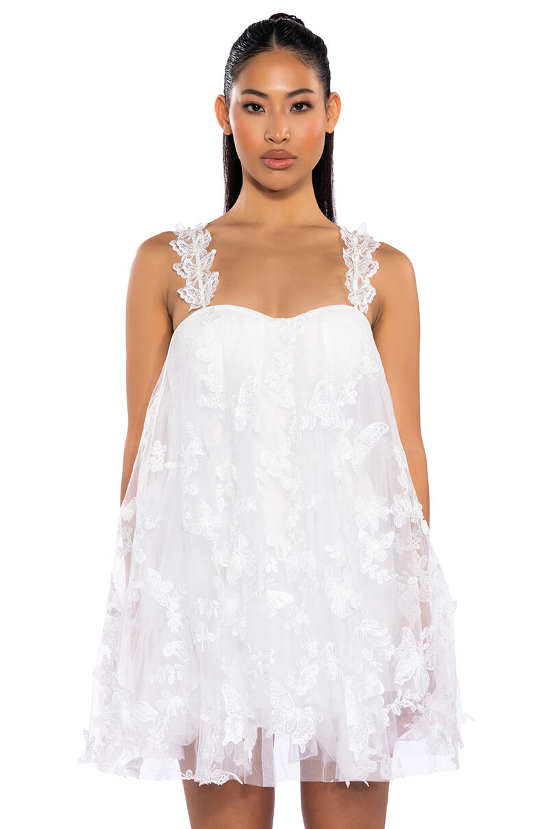 BUTTERFLY KISSES MINI DRESS view 0