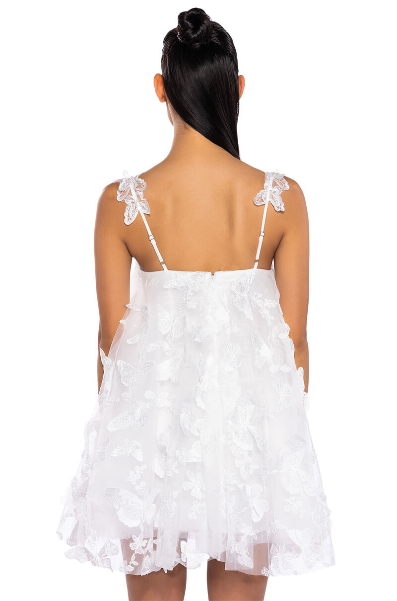 Extra View Butterfly Kisses Mini Dress