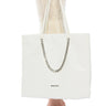 Front View Buzzing White Tote Bag