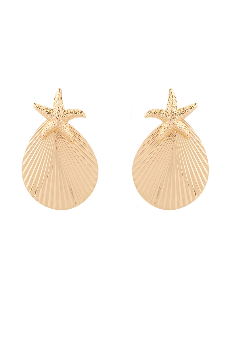 Side View By Sea Shore Earring