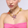 Front View By The Beach Statement Necklace