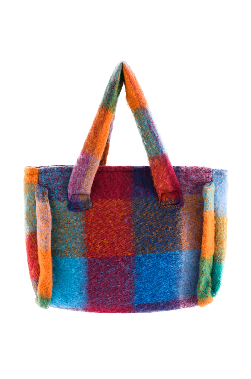 Side View By The Fire Blanket Tote
