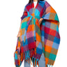 Front View By The Fire Knit Poncho