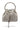 Back View Cadence Embellished Silver Bucket Bag