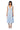 Extra View Caiden Tie Front Midi Dress In Blue