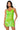 Front View Caipirinha Sequin Halter Mini Dress