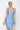 Front View California Girls Bandage Knit Bustier Tank Dress in Light Blue