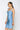 Side View California Girls Bandage Knit Bustier Tank Dress in Light Blue