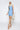 Full View California Girls Bandage Knit Bustier Tank Dress in Light Blue