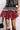 Extra View Call Me Back Denim Skirt With Plaid Detail