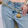 Front View Call Me Coco Chain Belt