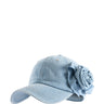 Side View Call Me Rose Denim Hat