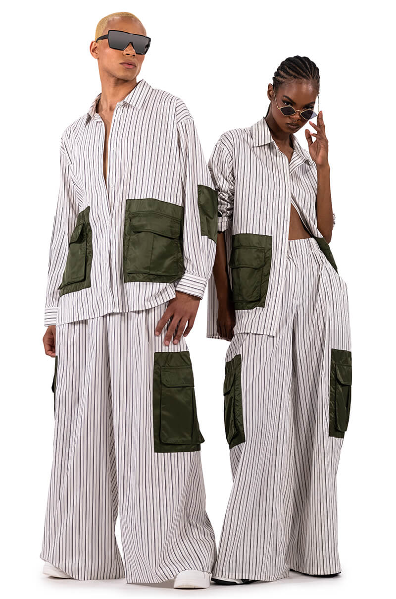 Extra View Callie Cargo Wide Leg Pant 10