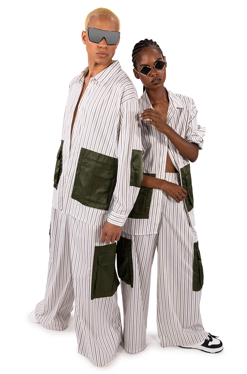 Extra View Callie Cargo Wide Leg Pant 12