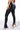 Front View Callie Faux Leather Pant