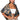 Front View Camping Puffer Head Scarf In Camo