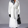 Front View Cannes Luxe Scuba Trench