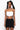 Full View Cant Compare Rhinestone Strap Satin Crop Top
