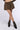 Front View Cant Lose Mineral Wash Flare Mini Skirt