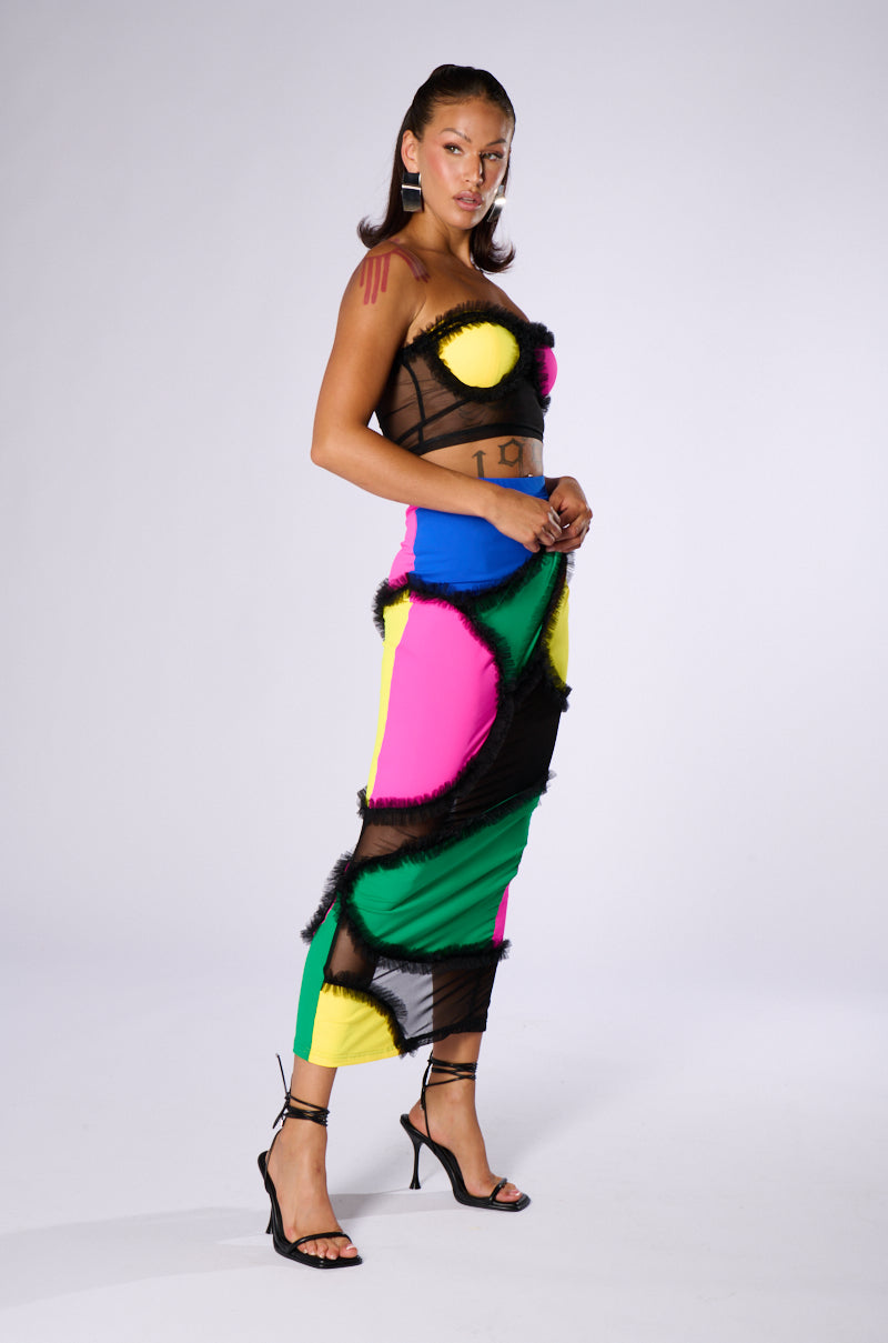 Extra View Carnivale Tulle Detail Tube Bra