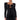 Front View Cause A Commotion Ruched Puff Sleeve Mini Dress In Black