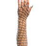 Front View Celeste Rhinestone Ring Sleeve