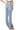 Back View Cest La Vie High Rise Straight Jeans