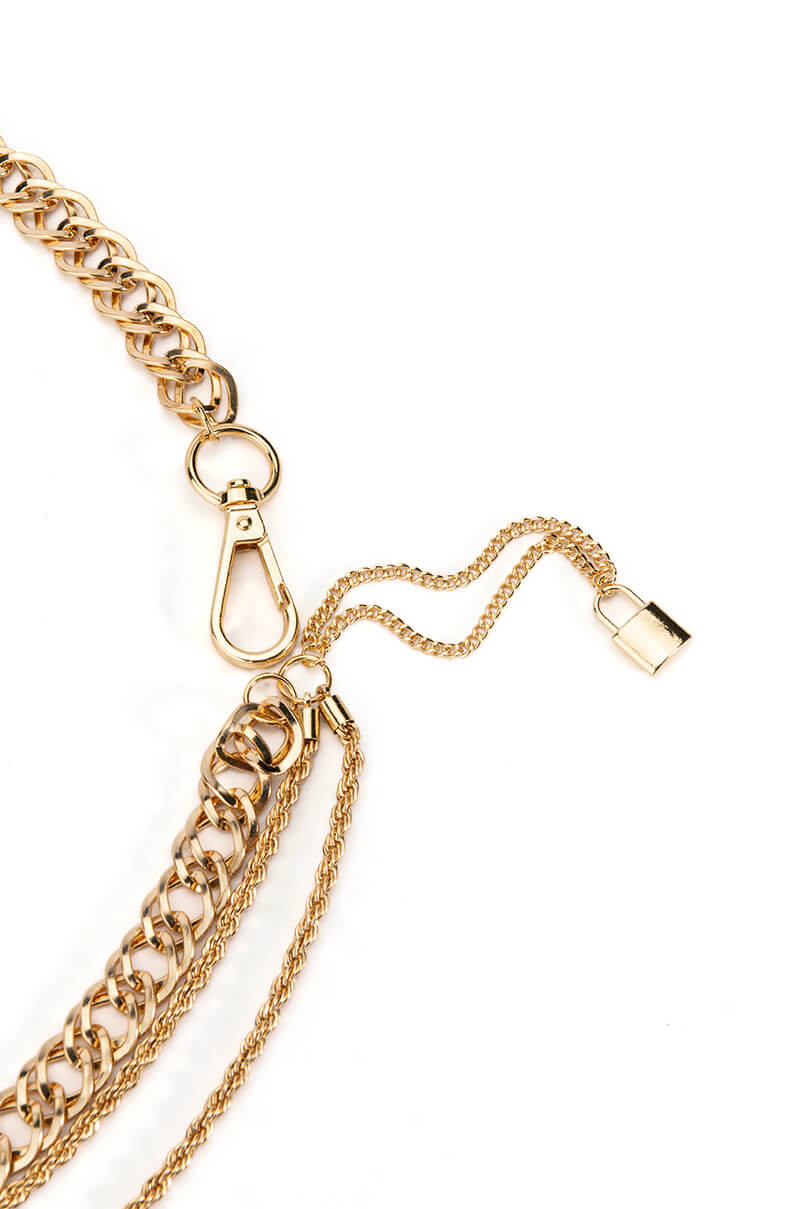 Back View Chain Belt 2