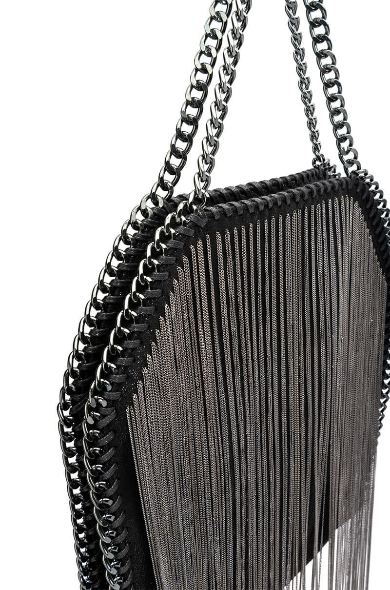 Extra View Chain Fringe Purse 5