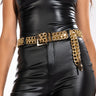 Front View Chain Link Belt