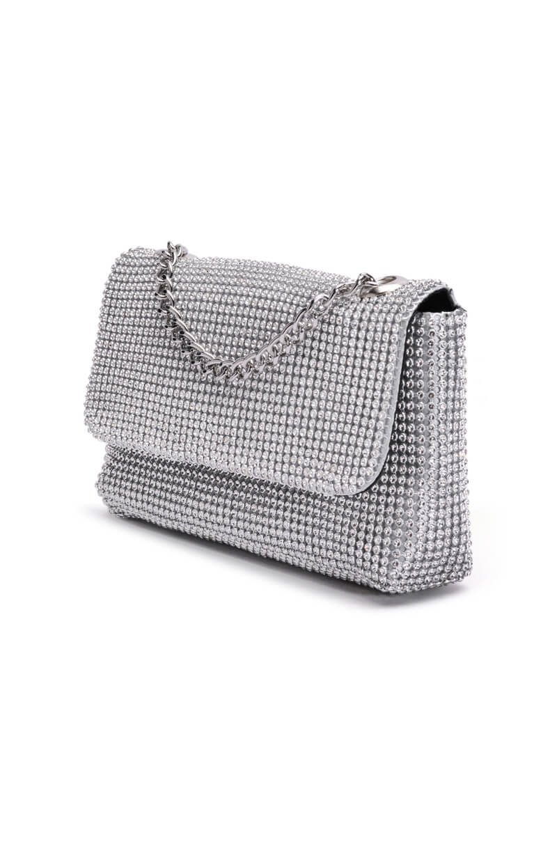Extra View Checked Out Rhinestone Fanny Pack