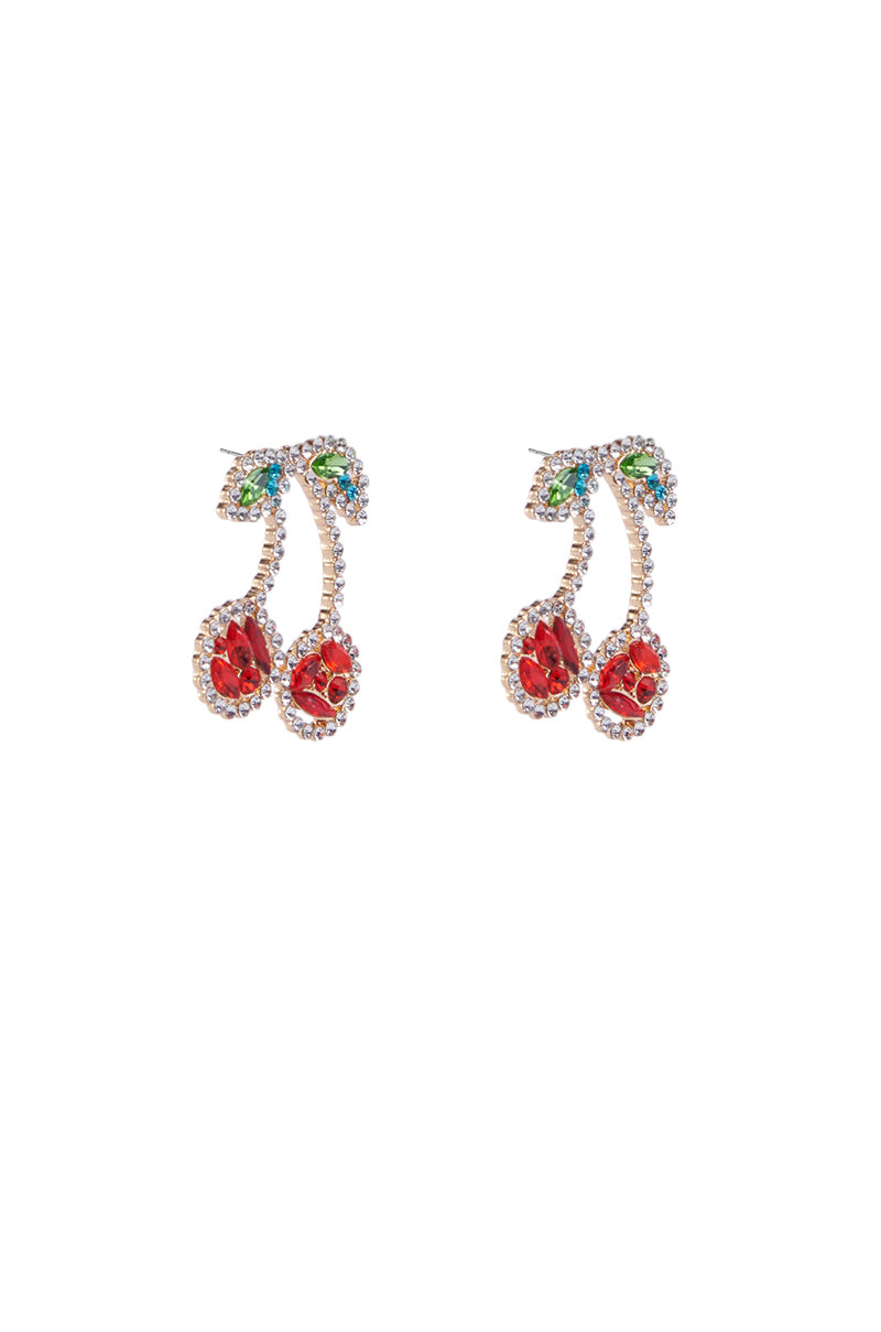 Back View Cherry On Top Earrings 2