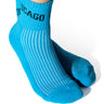 Front View Chicago Blue Socks