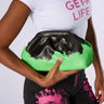 Front View Choose Both Colorblock Clutch