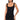 Front View Cinch Me In Knit Mini Dress In Black