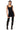 Side View Cinch Me In Knit Mini Dress In Black